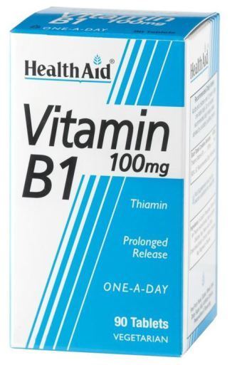 HealthAid Vitamin B1 Thiamine 90 Tablets