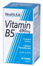 Calcium Pantothenate Vit B5 30comp. Health Aid