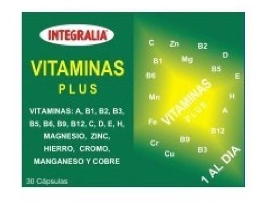 Integralia Vitamins Plus 30 Capsules