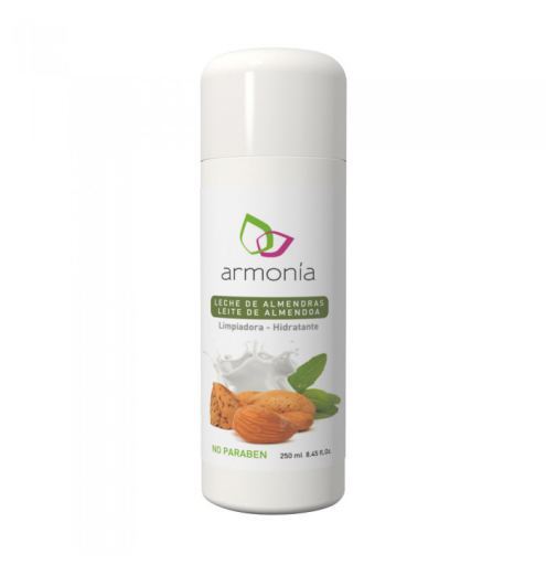 Armon&iacute;a Cosm&eacute;tica Natural Almond Milk Cleanses and Moisturises 250 ml