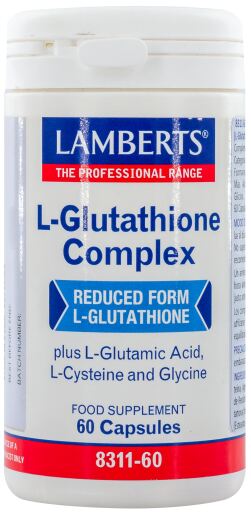 Lamberts L-Glutathione Complex Free Form Amino Acids 60 Capsules