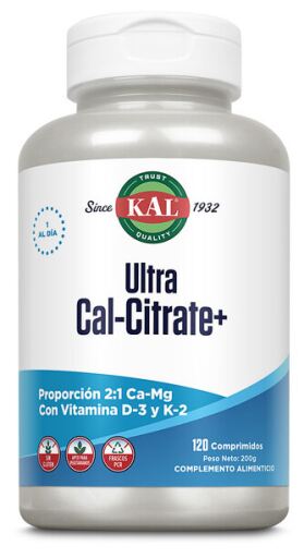 Kal Ultra Cal Citrate+ 120 Tablets