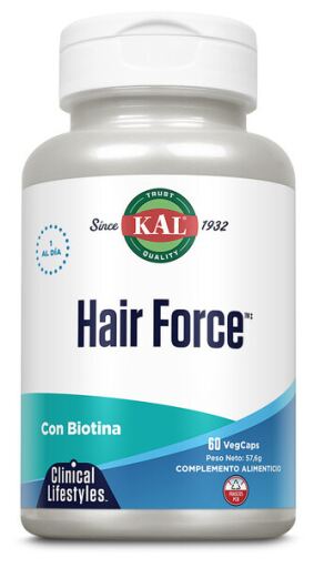 Kal Hair Force 60 Vegetable Capsules