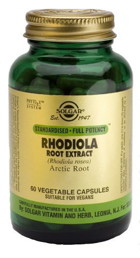 Solgar Rhodiola Root 60 Capsules