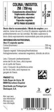 Choline Inositol 250/250 mg 50 Capsules