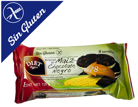 Diet R&aacute;disson Tort. Corn Choco Black S / g
