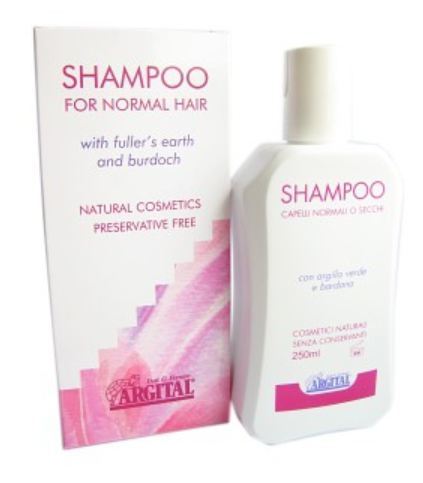 Argital Green Clay Shampoo and Burdock 250 ml