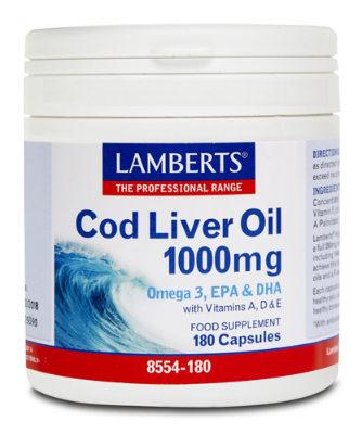 Lamberts Cod liver oil 1000 mg