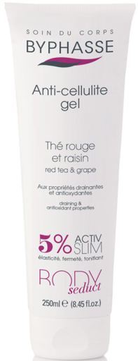 Byphasse Anticelulitic Gel of red tea and grape 250 ml