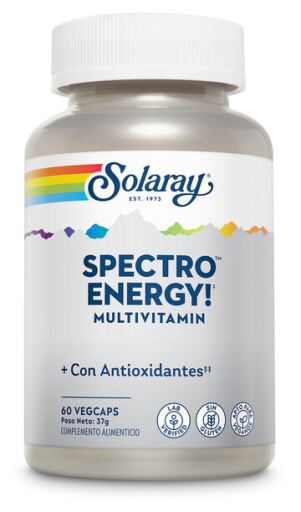 Solaray Spectro Energy 60 Vegetable Capsules