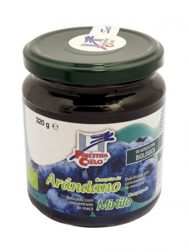 La Finestra sul Cielo Bio 320gr cranberry compote. Finestra