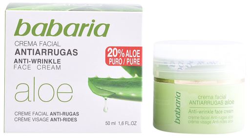 Babaria Anti Wrinkle Facial Cream Aloe Vera 50 ml