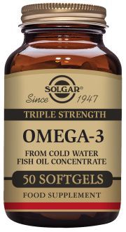 Solgar Omega 3 Triple Concentration 50 Softgels