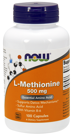 L-Methionine 500 mg 100 Capsules