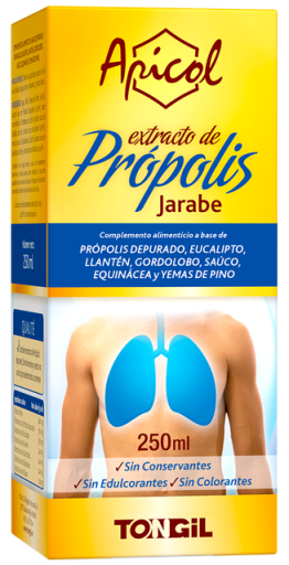 Apicol extract of propolis syrup