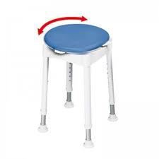 Swivel stool bath and shower 32.5 cm