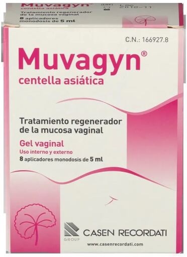 Casen Muvagyn Centella Asiatica 8 Doses x 5 ml