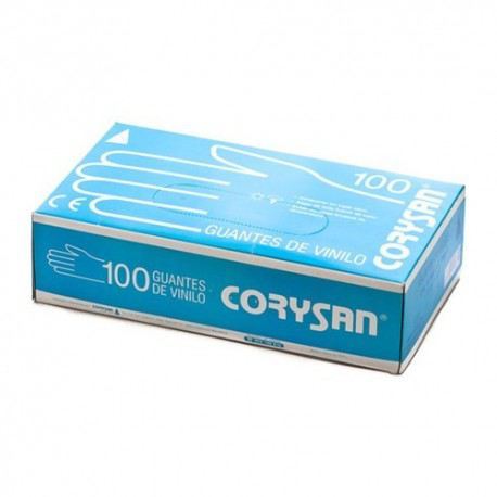 Corysan Vinyl Glove 100 Units Medium
