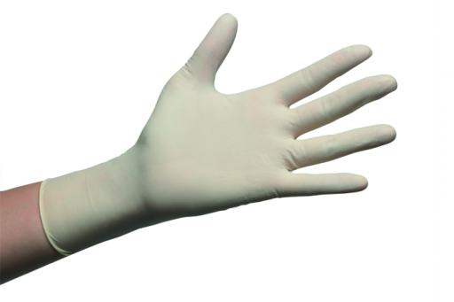 Latex Glove Sterile Powder No 100U Tube M