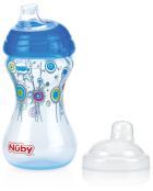 ergonomic cup decorated 300ml Click It lidded