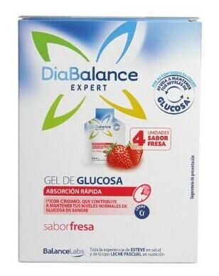 Strawberry Rapid Absorption Glucose Gel 4 Sachets