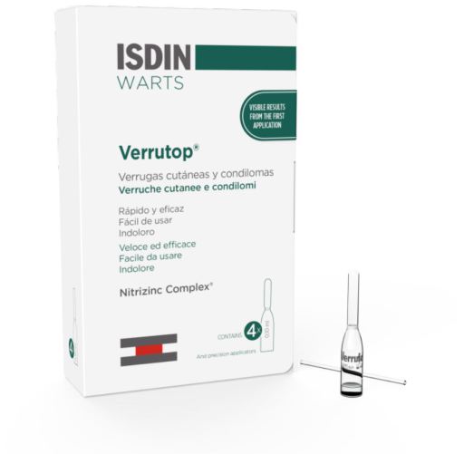 Isdin Verrutop 4 Ampoules of 0.10 ml