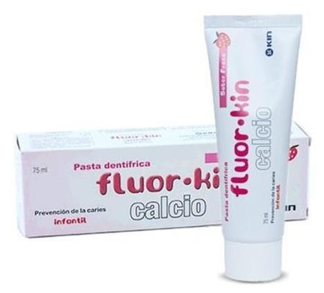 Fluor Calcium Strawberry Children's Toothpaste 75 ml