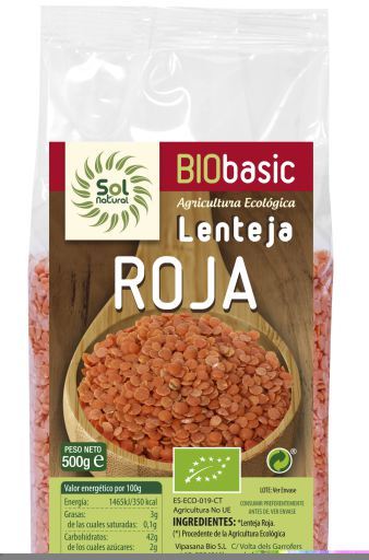 Red Lentil Bio 500 gr