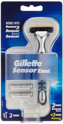 Sensor Excel Razor + 2 Spare Parts
