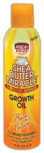 Shea Butter Miracle Growth Oil 8Oz