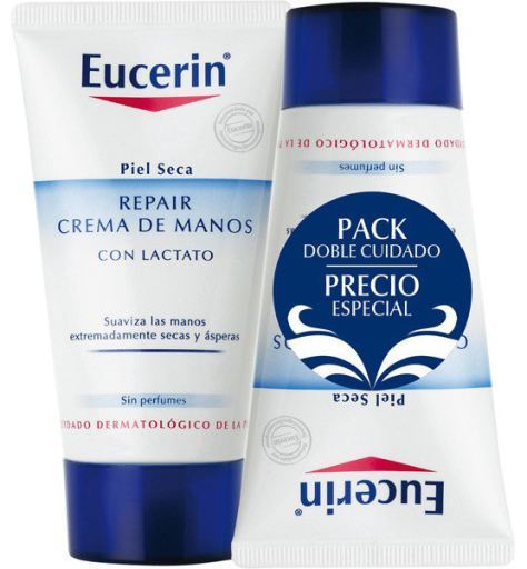 Repair hand cream 75 milliliters + 75 milliliters with natural hydration factors