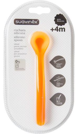 Suavinex Silicone Spoon +4M