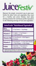Juicefestiv Daily Fruits &amp; Veggie 60 + 60 Capsules