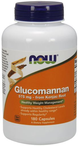 Glucomannan 575 mg 180 Capsules