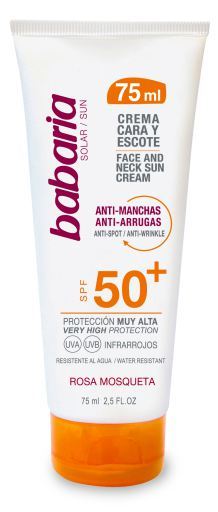 Babaria Rosehip Solar Facial Cream SPF50+ 75 ml