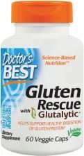 Gluten Rescue with Glutalytic 60 Veggie Capsules