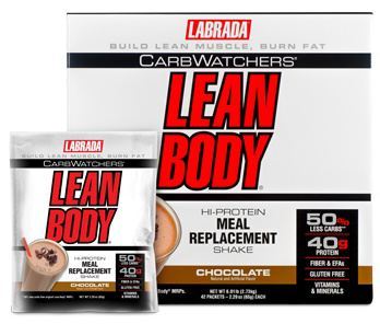 Carb watchers Lean body MRP vanilla 42 packets