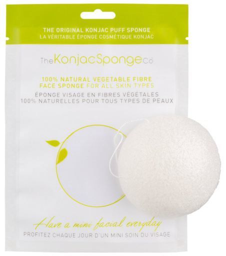 Facial Puff Konjac Sponge Pure White