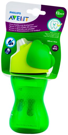 Avent Glasses with Green Straw 300 ml