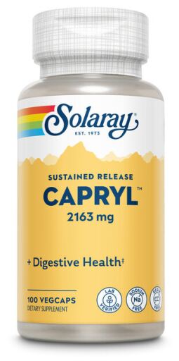 Solaray Capryl 100 Vegetable Capsules