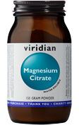 Viridian Magnesium Citrate Powder 150 g