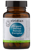 Viridian Complex Herbarium Woman Bio 30 Vegetarian Capsules