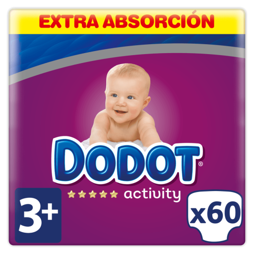 Dodot Activity Extra Diapers Size 3 with 60 Units