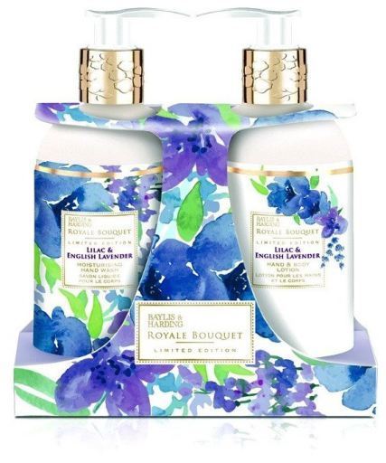 Royale Bouquet Hand Balm & English Lavender & Lilac Soap Kit