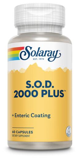 Solaray SOD 2000 Plus 400 mg 100 Vegetable Capsules
