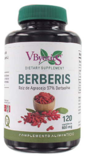 Vbyotics Berberis 120 capsules