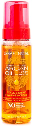 Argan Oil Foaming Mousse 207 ml