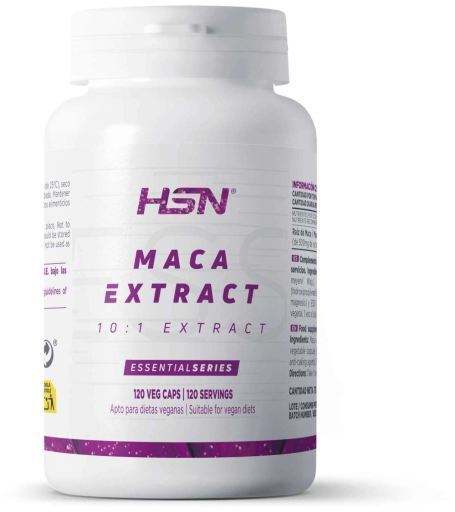 Andean Maca Extract 500 mg 120 vegetable capsules