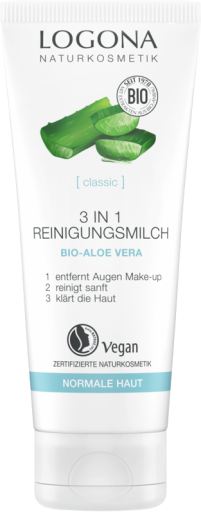 Logona Cleansing Milk 3 in 1 Aloe Vera 100 ml