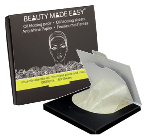 Beauty Made Easy Matifying Papers Green Tea 80 sheets